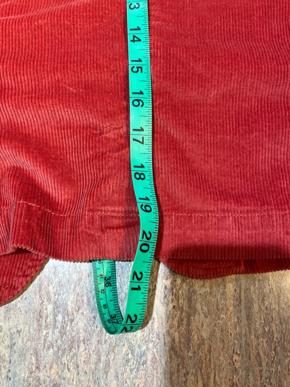 Talbots Raspberry Corduroy Cotton short shaped Jacket 10P - Picture 9 of 12